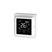 Riberger C16 Uhrthermostat – Weiß Digitaler WLAN-Raumregler inkl. Sensor