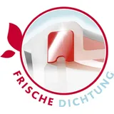 Emsa Clip&Close Glass Frischhaltedose 3 L Glas Rot