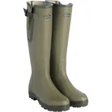 Le Chameau - Vierzon mit Jerseyfutter - Gummistiefel Gr 49 oliv