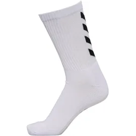 hummel Fundamental Socken 3er Pack Weiß 41-45