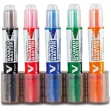 Pilot Pen PILOT V BOARD MASTER Set Whiteboard-Marker farbsortiert 2,0 - 5,0 mm, 5 St.