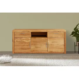 vogl möbelfabrik Kinderkommode Toronto 182 x 82 x 42 cm Wildeiche braun geölt