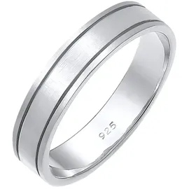 Elli PREMIUM Paarring Bandring Trauring Hochzeit 925 Silber Ringe Damen