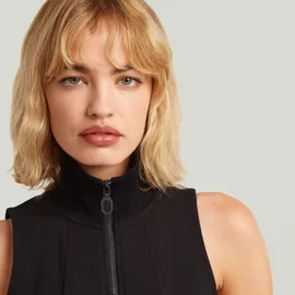 G-Star Slim Full Zip Kleid Schwarz 32