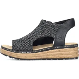 Rieker 62783 Damen Schwarz 39