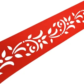 zaun|zu® Sichtschutzmatte PVC 255 x 0 cm Rot
