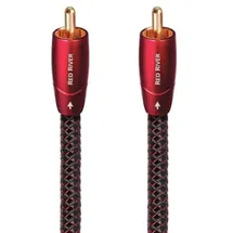 AudioQuest Audiokabel Red River, RCA, 1 m, Schwarz