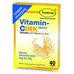 Twardy Vitamin‐Cink DEPOT Tabletten