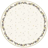 coopz Weihnachtsbaumdecke Christbaumdecke Rund Tannenbaum, Farbe:Messing