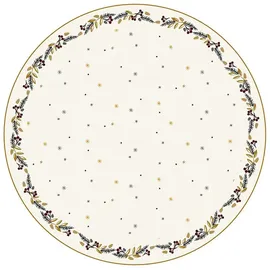 coopz Weihnachtsbaumdecke Christbaumdecke Rund Tannenbaum, Farbe:Messing