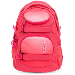 Rucksack Infinity Tasche Schulrucksack "Ombre Coral Paradise" Ranzen