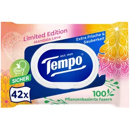 Tempo Feuchte Toilettentücher Blütenzauber 42 Tücher