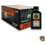 24 x Jägermeister Kräuterlikör, alc. 35 Vol.-%- 0,04 l