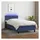 vidaXL Boxspringbett 100 x 200 cm Blau