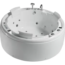 JV Möbel Luxus Whirlpool Badewanne 180 x 74 cm (1-tlg)