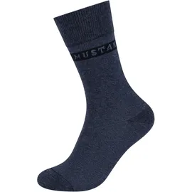 Mustang Alltagssocken 6er Pack Blau 43-46