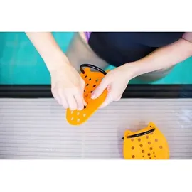 Sport-Thieme Schwimmpaddles ""Swim-Power"", Größe XS, 17x13 cm, Orange