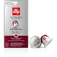 Illy, 100 Kapseln Kompatibel Nespresso 10 Packung 10 Kaffee Gusto Intenso