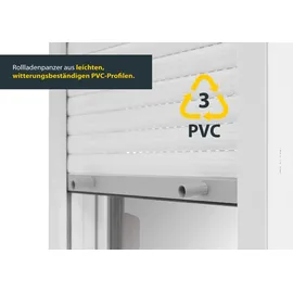 Schellenberg Rollladenpanzer Mini, weiß, 120 x 140 cm