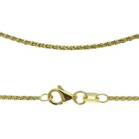 Firetti Collierkettchen »Schmuck Geschenk Gold 333 Halsschmuck Halskette Goldkette Zopfkette«, Made in Germany 46273041-45 gelbgoldfarben