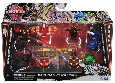 Spin Master - Bakugan Street Brawl, Clash 6-Pack