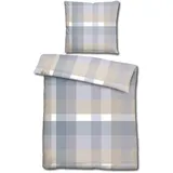 cloudcomfort Basic Mikrofaser Kariert 135 x 200 cm + 80 x 80 cm