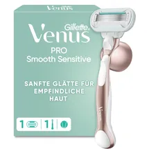 Gillette Pro Smooth Sensitive Handle + 1 Klinge