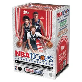 Topps NBA Hoops 2025/26 Value Box mit 56 Cards & Chance auf Autogramme