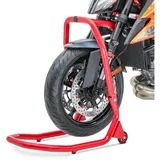 ConStands Motorradheber Lenkkopfständer Vorderrad V4 für Honda CBR 1000 RR Fireblade 08-16 rot