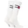 Tommy Hilfiger Unisex Socken mit Label-Detail im 2er-Pack, Weiss, 39/42