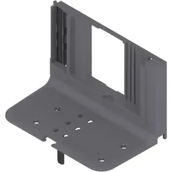 SERVO-DRIVE Aufnahmewinkel für 1 Antriebseinheit, mit Kabel (Kabelüberstand 800 mm), R7037 staubgrau