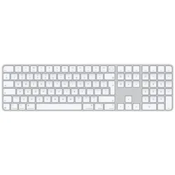 Apple Tablet-Tastatur »Magic Keyboard (2024) mit Ziffernblock und Touch ID« Mac ab mac silber