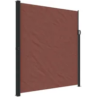 vidaXL Seitenmarkise 220 x 500 cm Braun Polyester