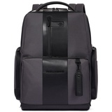Piquadro Brief2 Special 15,6" Computer Backpack M Grey - Black