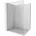 Duschwand Walk-in 120 x 200 cm transparent/Chrom 800-120-103-01-00