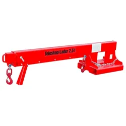 BAUER Südlohn Teleskop-Lader für Stapler KT 2,5, Feuerrot