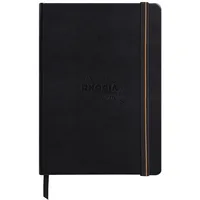 Rhodia Touch Skizzenbuch A5 20 Blatt Paint'ON-Papier 250g, Schwarz,