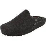 Supersoft Herren Hausschuhe Clogs 511-086 Filz Pantoffeln in 3 Farben (Dk.Grey, Numeric_47) - 47 EU