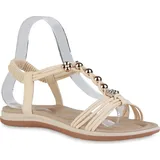 VAN HILL Riemchensandale Damen Beige 36
