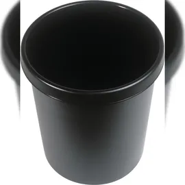 Helit Papierkorb 18 l Schwarz