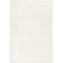 Webteppich Sign in Creme ca. 120x170cm