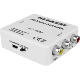 Megasat AV zu HDMI Konverter 1920 x 1080 Pixel
