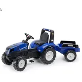 NSH NORDIC Falk Trettraktor New Holland T8 mit Anhänger (F3090B)