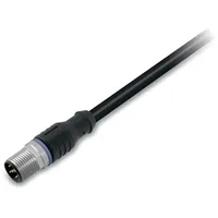 WAGO 756-5311/050-100 Sensor-/Aktor-Steckverbinder, konfektioniert M12 Stecker, gerade 10.00m Polzah
