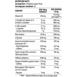 DY Nutrition Booster Heidelbeere Pulver 380 g