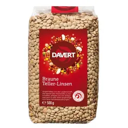 Davert Braune Teller-Linsen bio