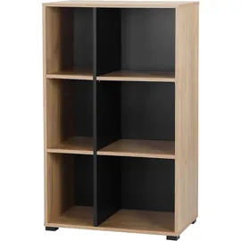 PLACES OF STYLE Moid Aktenregal 64,5 x 40 x 106 cm braun