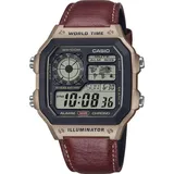 Casio Uhr AE-1200WHL-5AV | Schwarz/Braun
