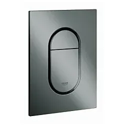 Grohe Arena Cosmopolitan Betätigunsplatte 37624A00 hard graphite, senkrechte Montage