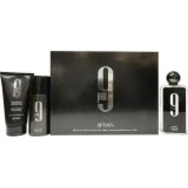 Afnan 9 PM Eau de Parfum 100 ml + Deo Spray 150 ml + Shower Gel 150 ml Geschenkset